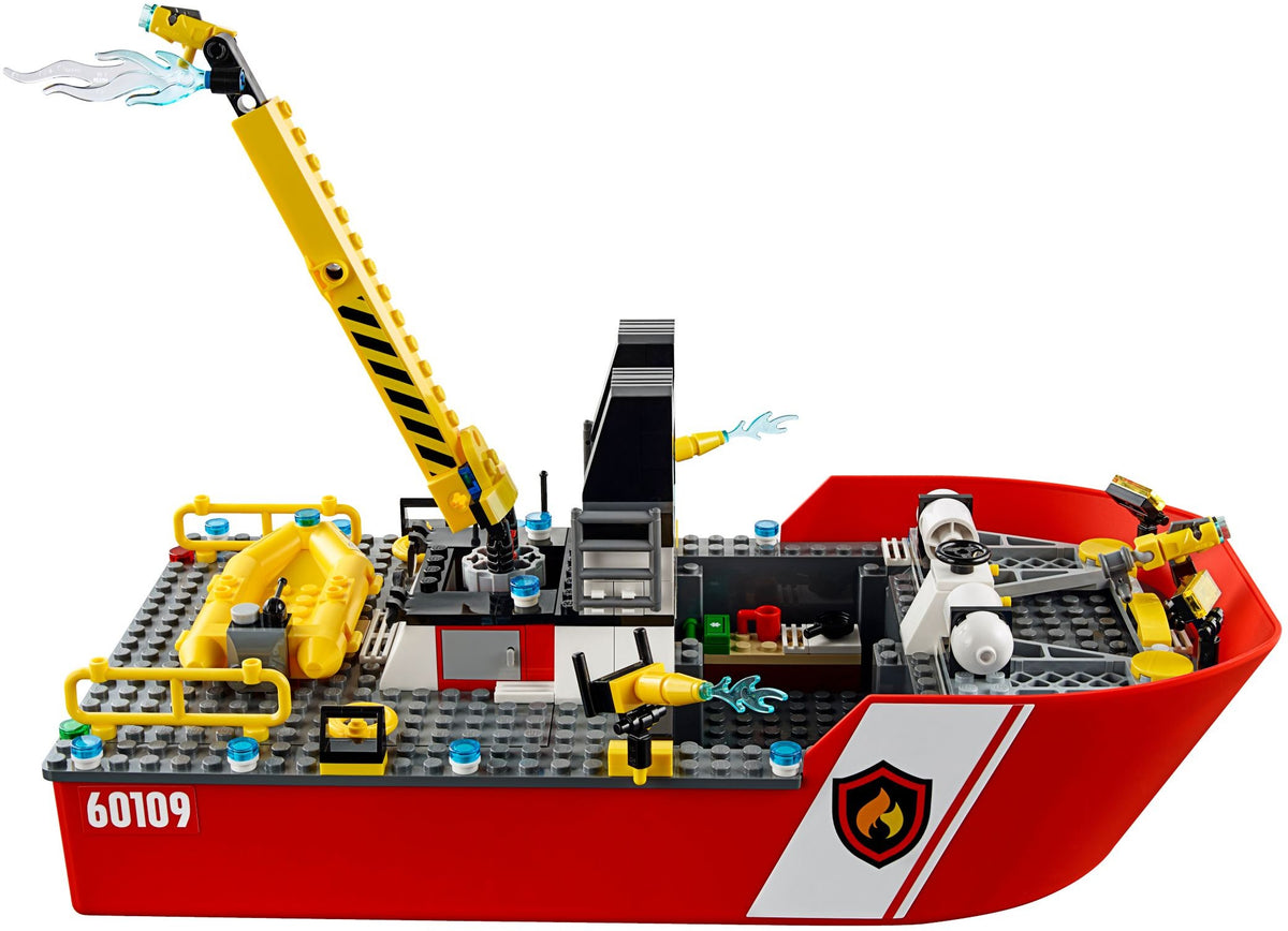 LEGO City 60109 Feuerwehrschiff