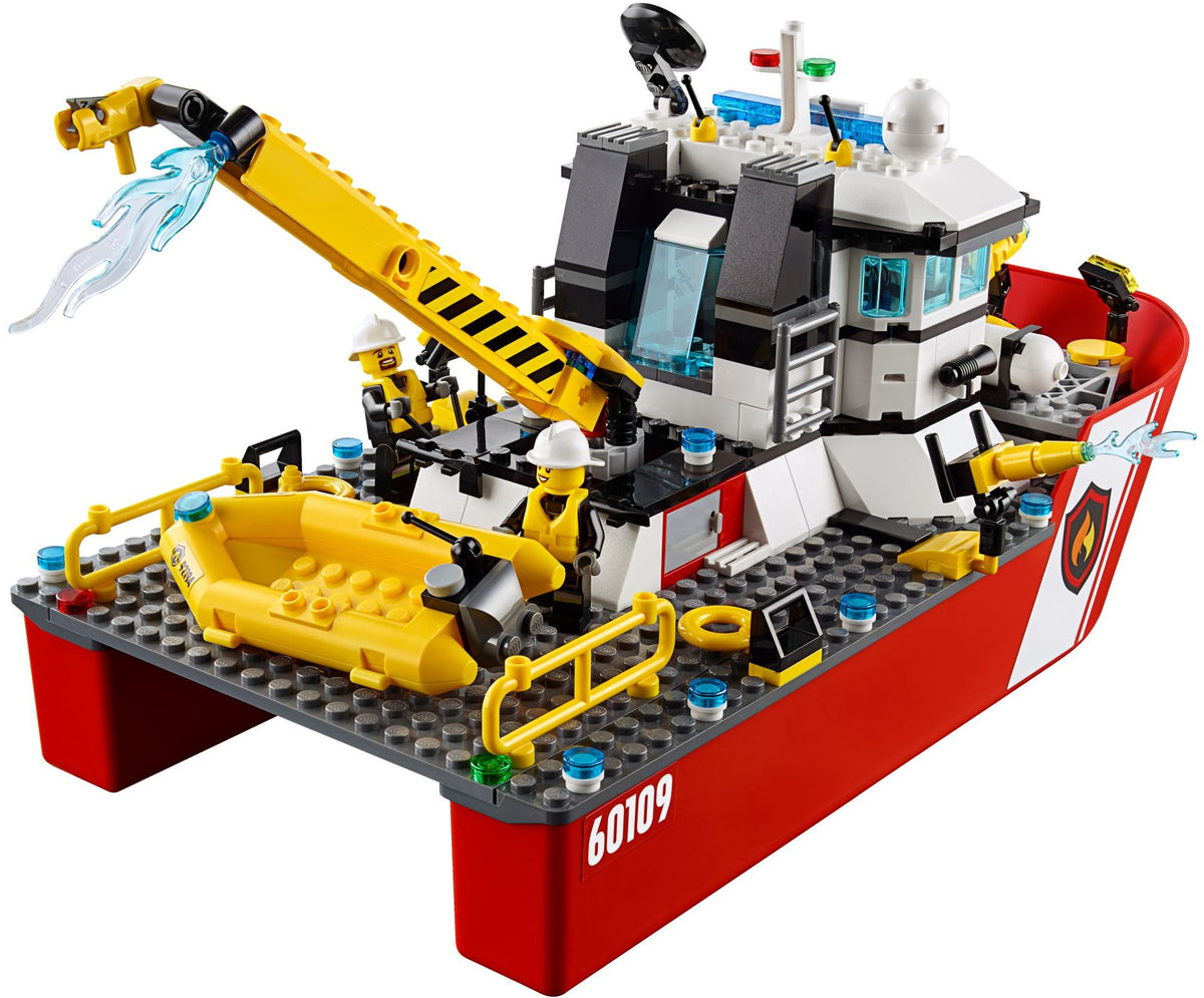 LEGO City 60109 Feuerwehrschiff