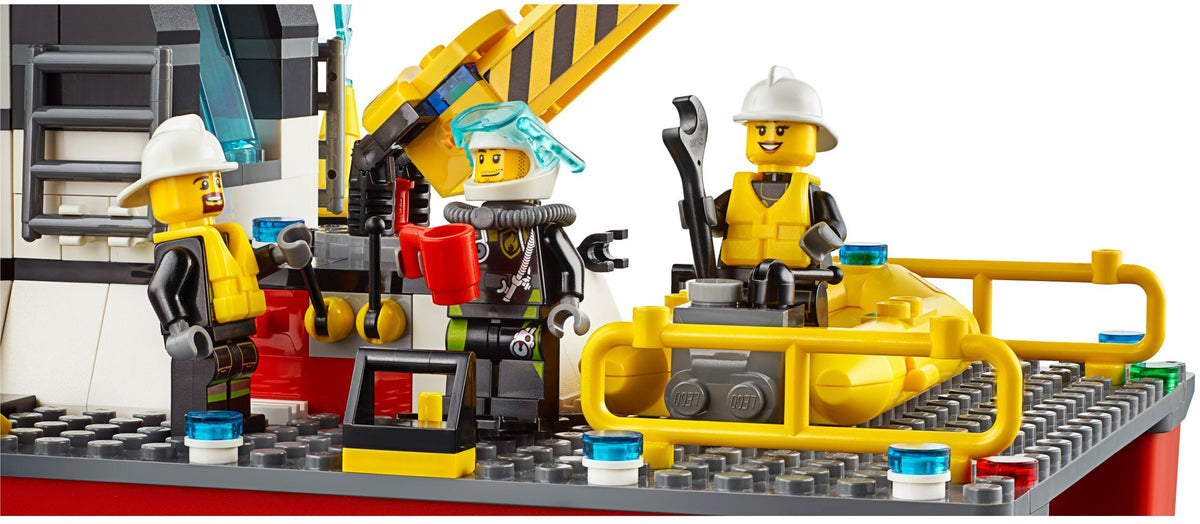 LEGO City 60109 Feuerwehrschiff