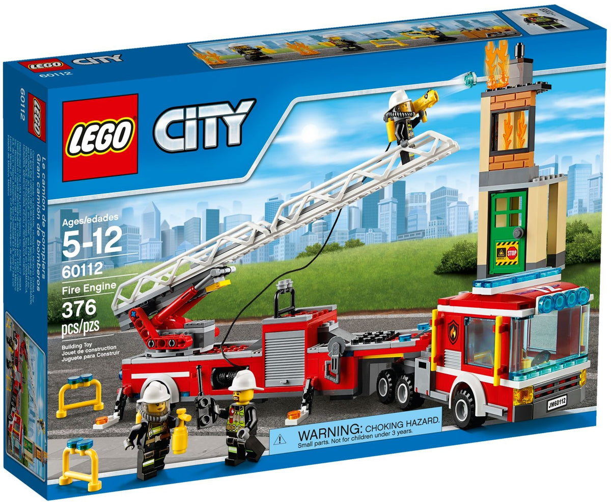 LEGO City 60112 Feuerwehrauto mit Kran