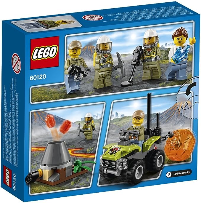 LEGO City 60120 Vulkan Starter-Set