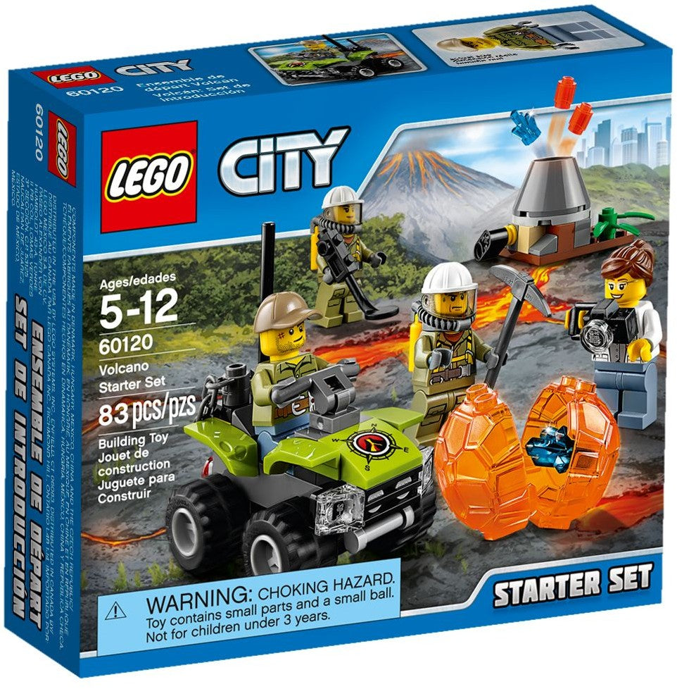 LEGO City 60120 Vulkan Starter-Set