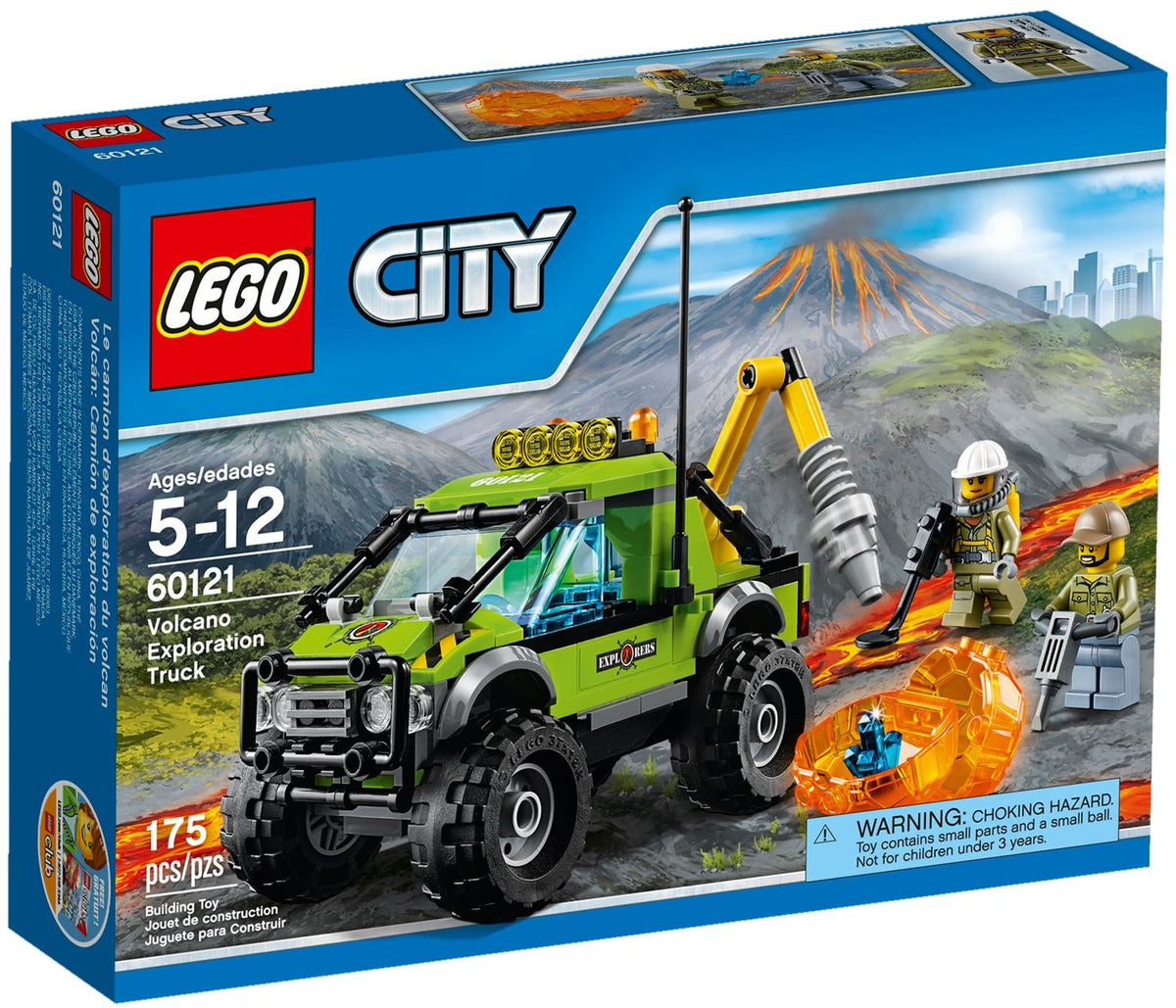 LEGO City 60121 Vulkan-Forschungstruck