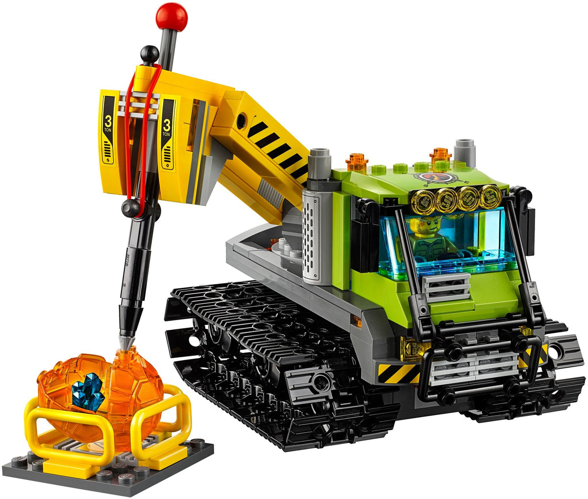 LEGO City 60122 Vulkan-Raupe