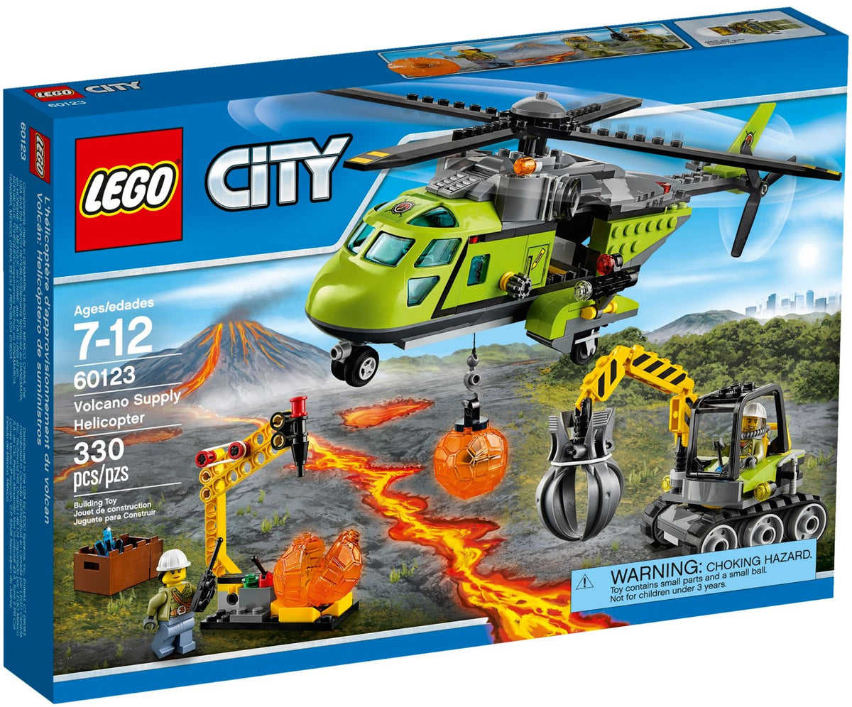 LEGO City 60123 Vulkan-Versorgungshelikopter