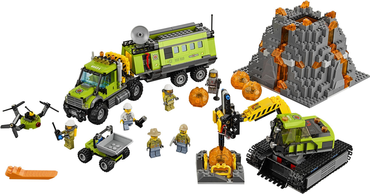 LEGO City 60124 Vulkan-Forscherstation