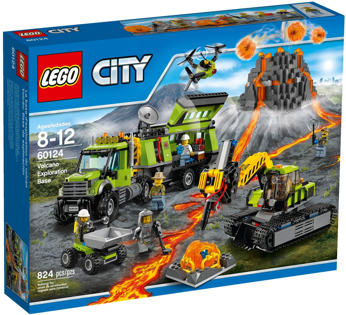 LEGO City 60124 Vulkan-Forscherstation