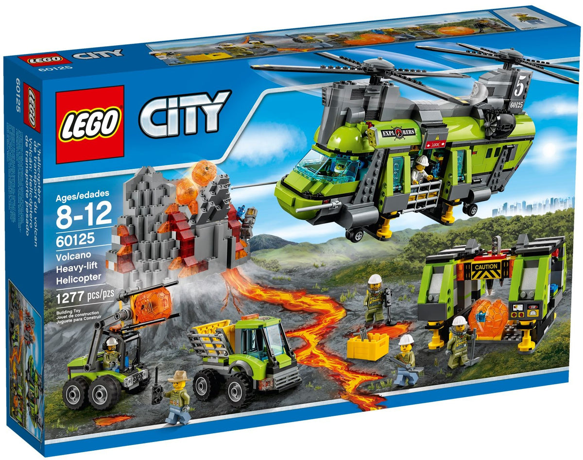 LEGO City 60125 Vulkan-Schwerlasthelikopter