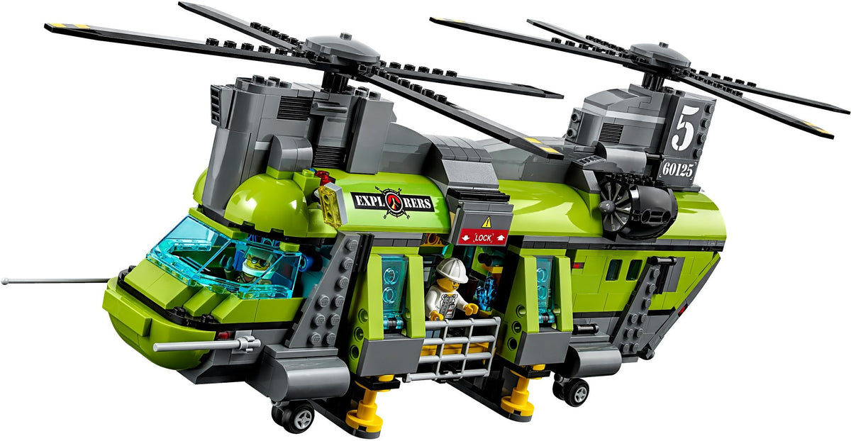 LEGO City 60125 Vulkan-Schwerlasthelikopter