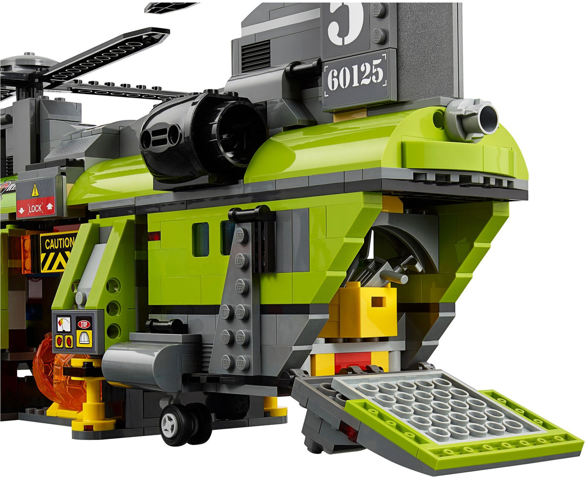 LEGO City 60125 Vulkan-Schwerlasthelikopter