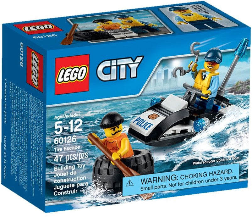 LEGO City 60126 Flucht per Reifen