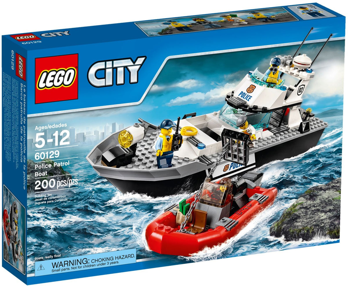 LEGO City 60129 Polizei-Patrouillen-Boot