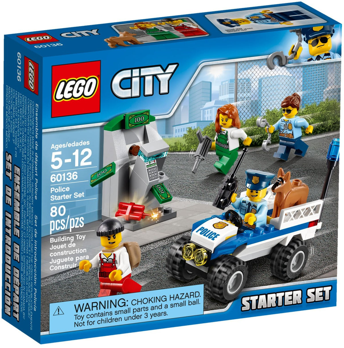 LEGO City 60136 Polizei-Starter-Set