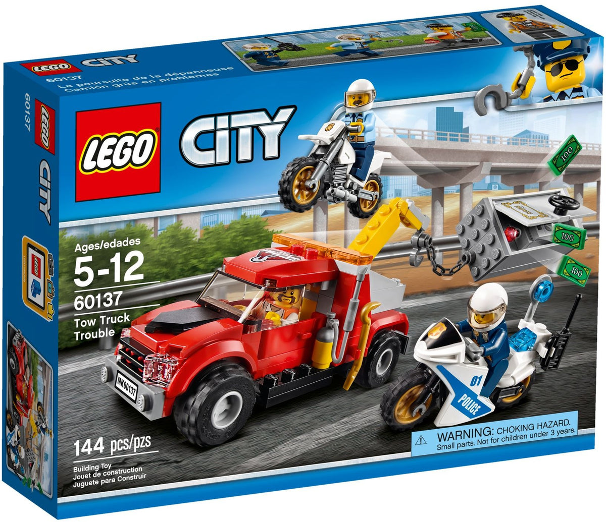 LEGO City 60137 Abschleppwagen auf Abwegen