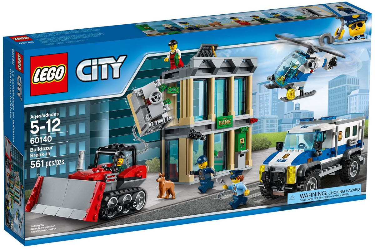 LEGO City 60140 Bankraub mit Planierraupe