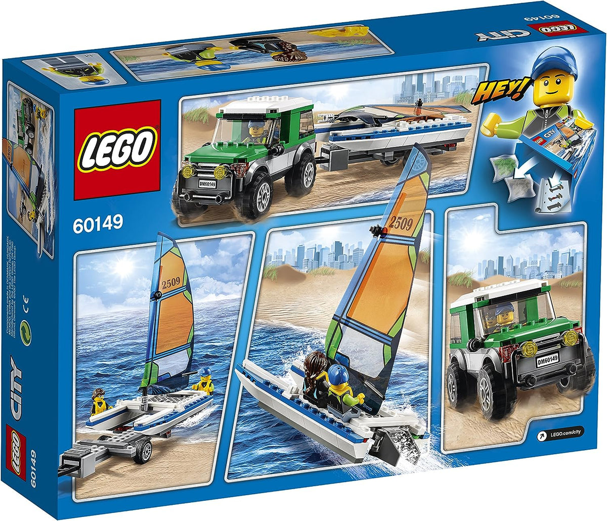 LEGO City 60149 Geländewagen mit Katamaran