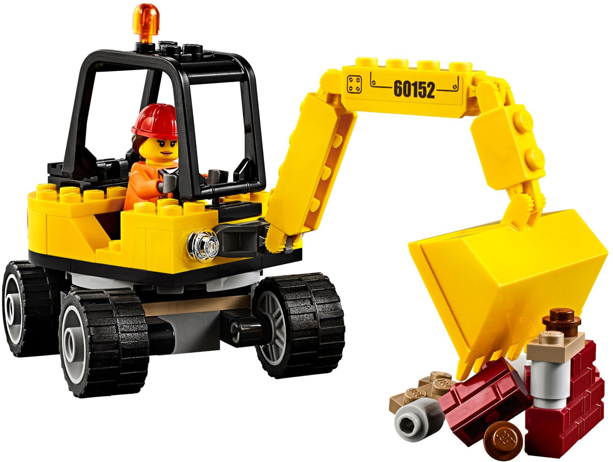 LEGO City 60152 Straßenreiniger und Bagger