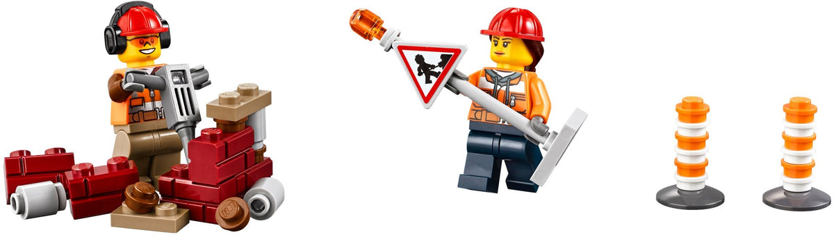 LEGO City 60152 Straßenreiniger und Bagger