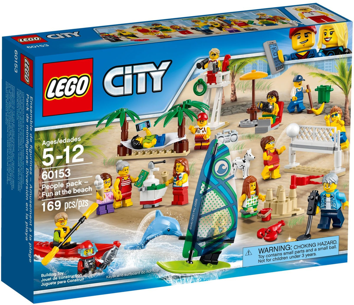 LEGO City 60153 Stadtbewohner – Ein Tag am Strand