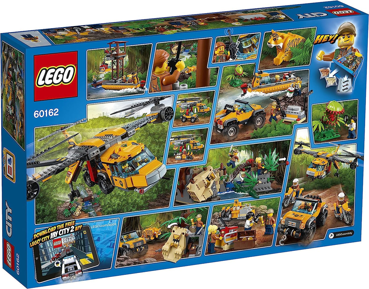 LEGO City 60162 Dschungel-Versorgungshubschrauber