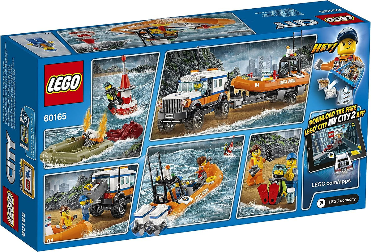 LEGO City 60165 Geländewagen mit Rettungsboot