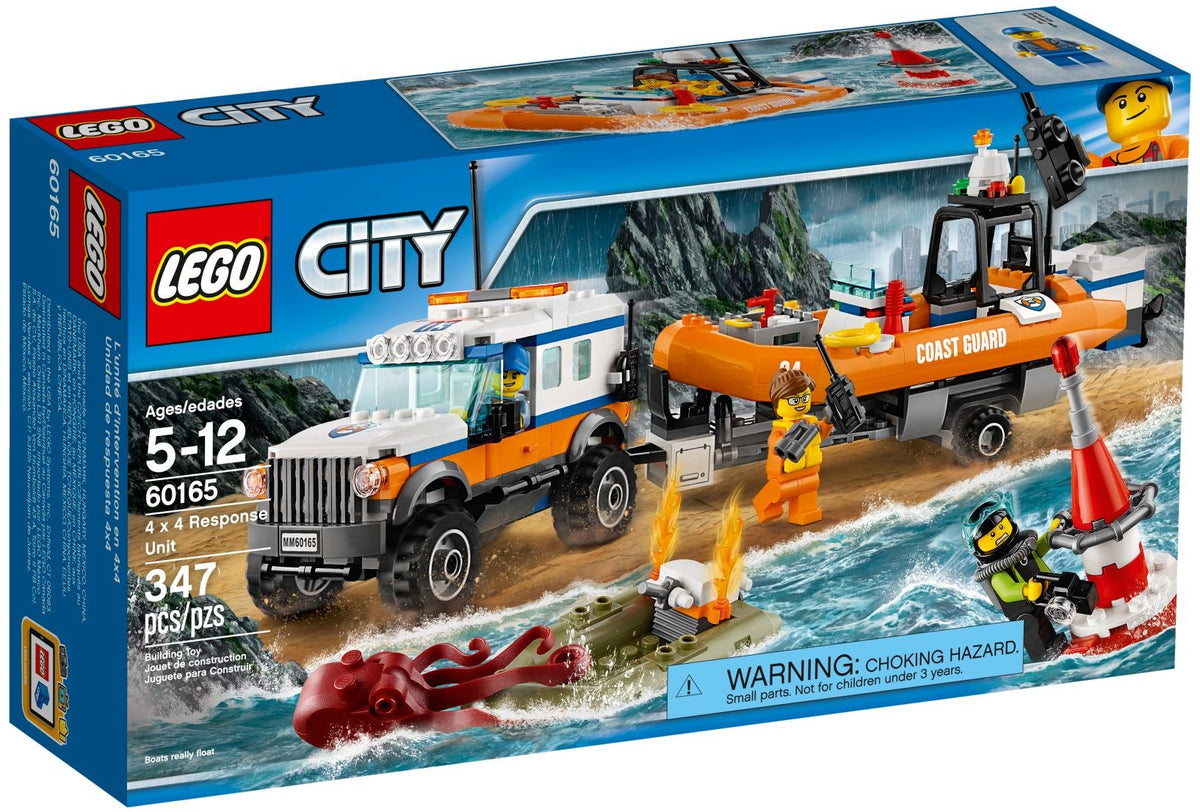 LEGO City 60165 Geländewagen mit Rettungsboot