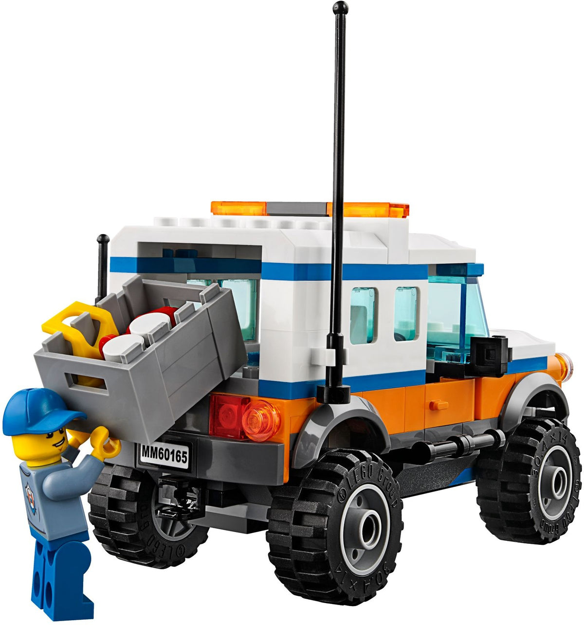 LEGO City 60165 Geländewagen mit Rettungsboot