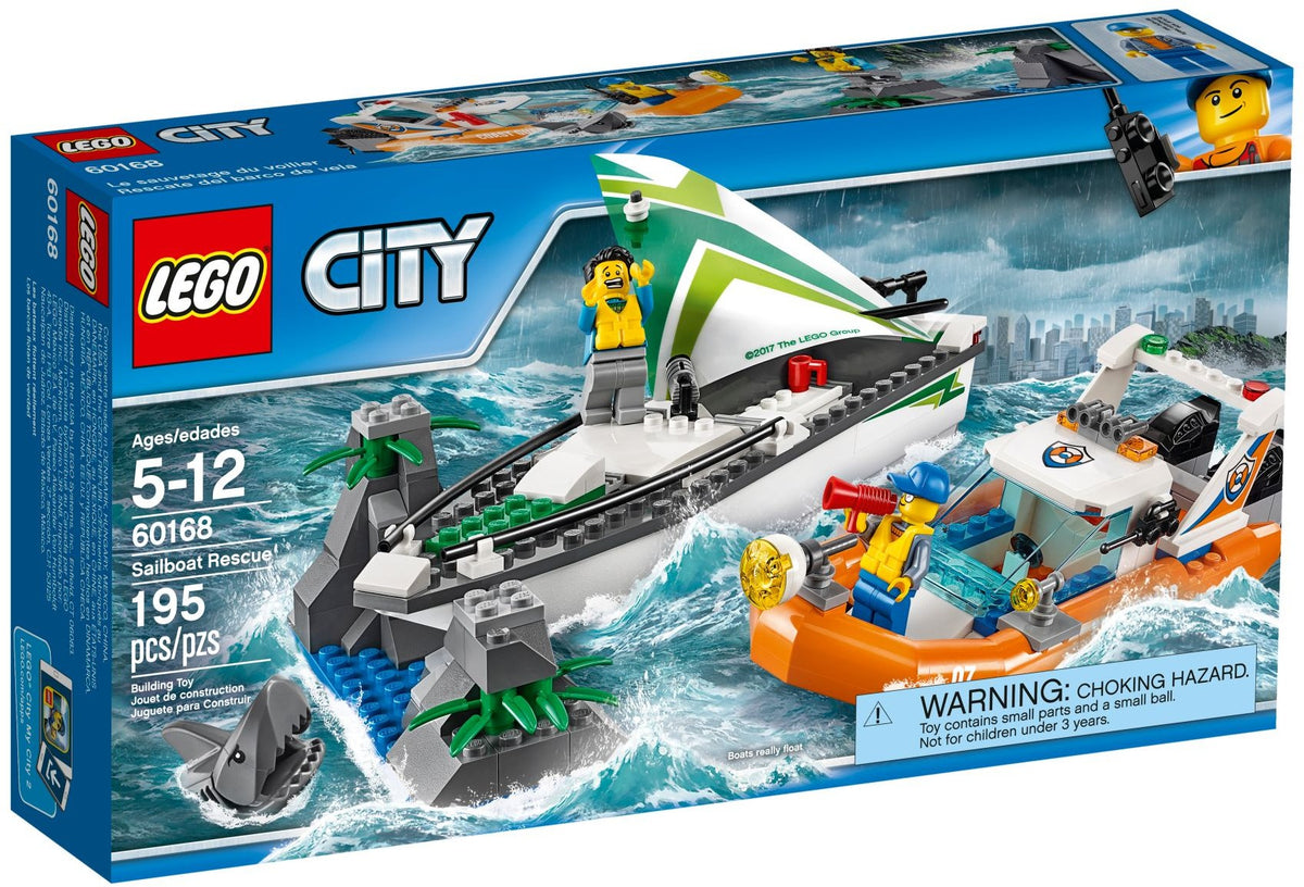 LEGO City 60168 Segelboot in Not