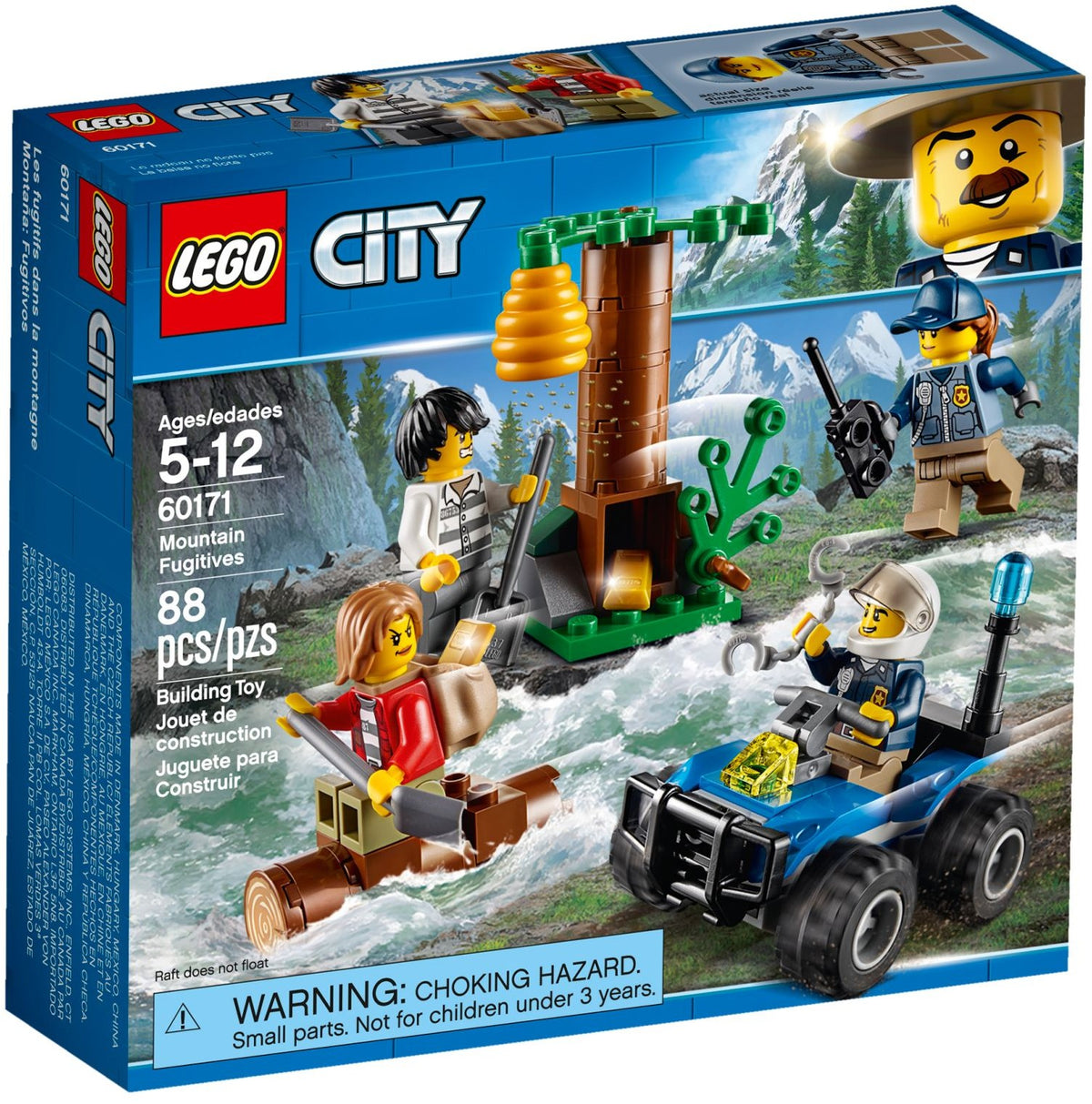LEGO City 60171 Verfolgung durch die Berge