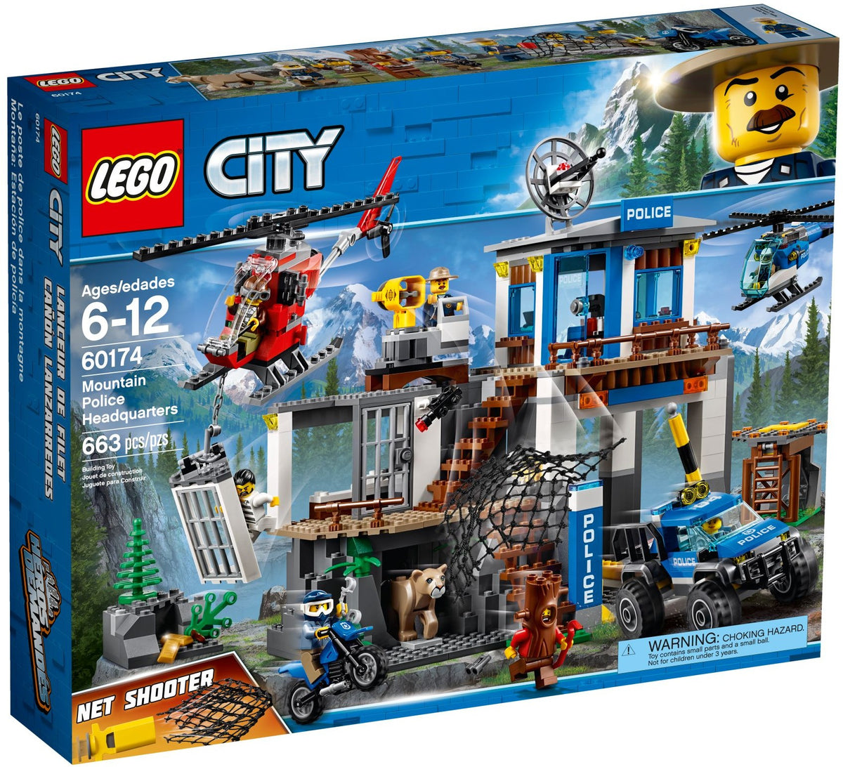 LEGO City 60174 Hauptquartier der Gebirgspolizei