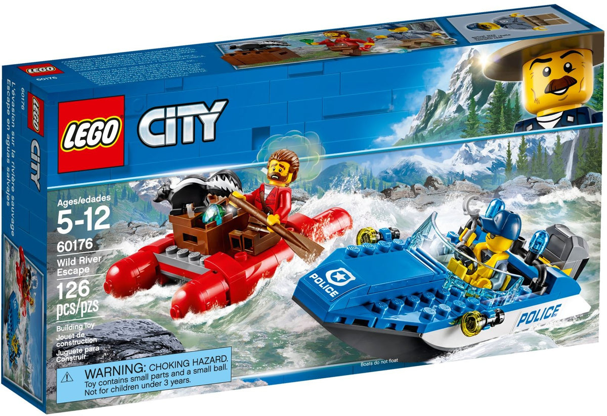 LEGO City 60176 Flucht durch die Stromschnellen