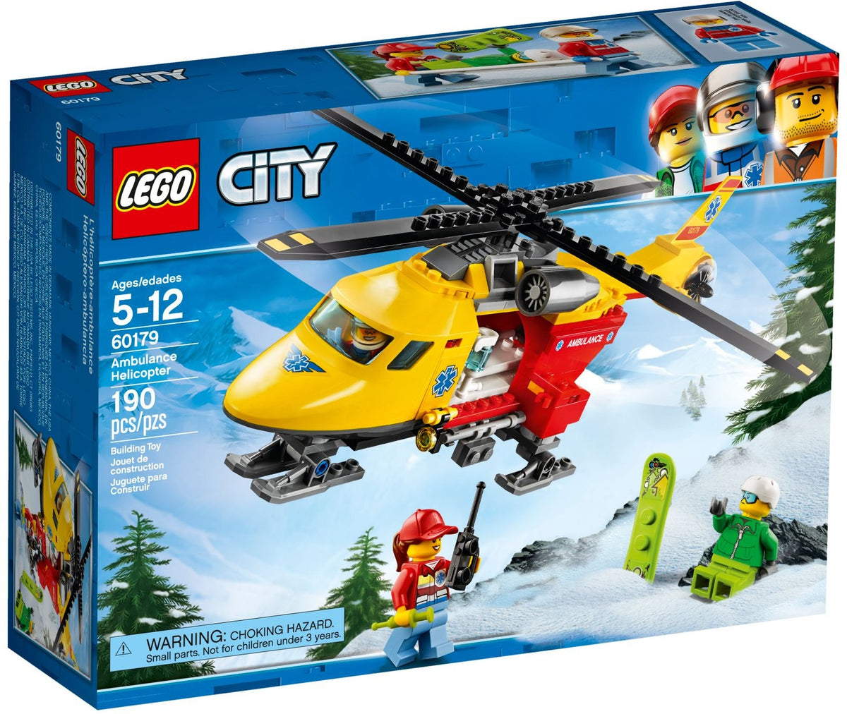 LEGO City 60179 Rettungshubschrauber
