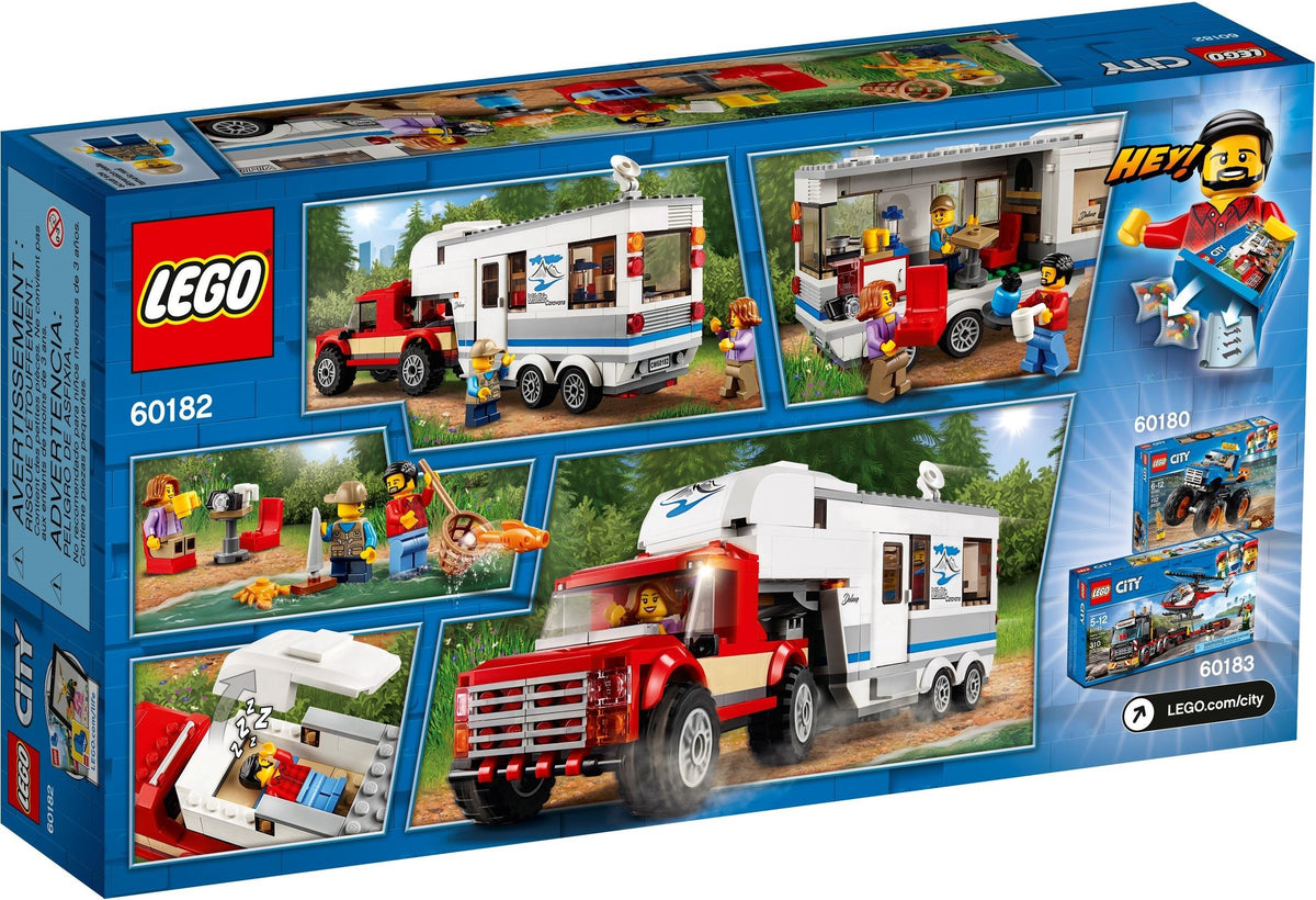 LEGO City 60182 Pickup &amp; Wohnwagen