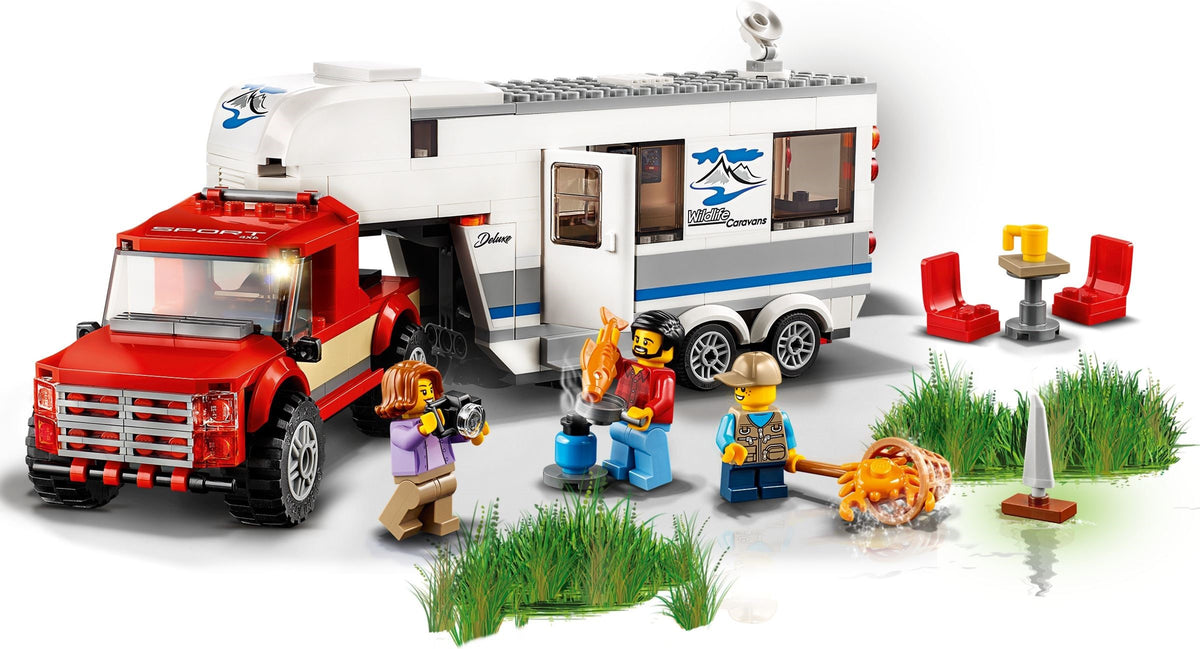 LEGO City 60182 Pickup &amp; Wohnwagen
