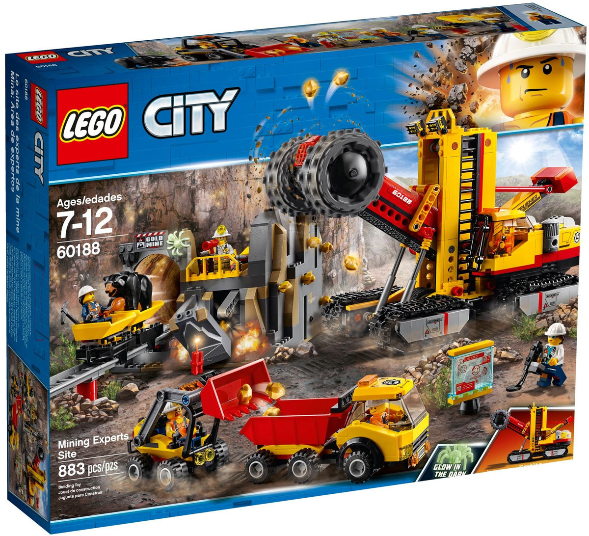 LEGO City 60188 Bergbauprofis an der Abbaustätte