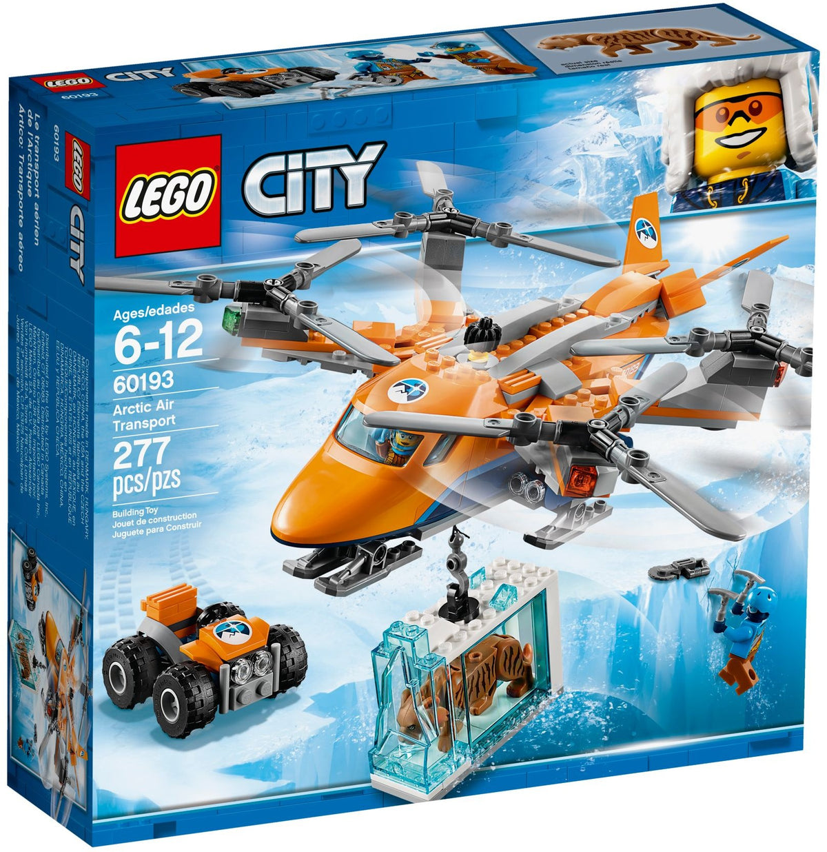LEGO City 60193 Arktis-Frachtflugzeug