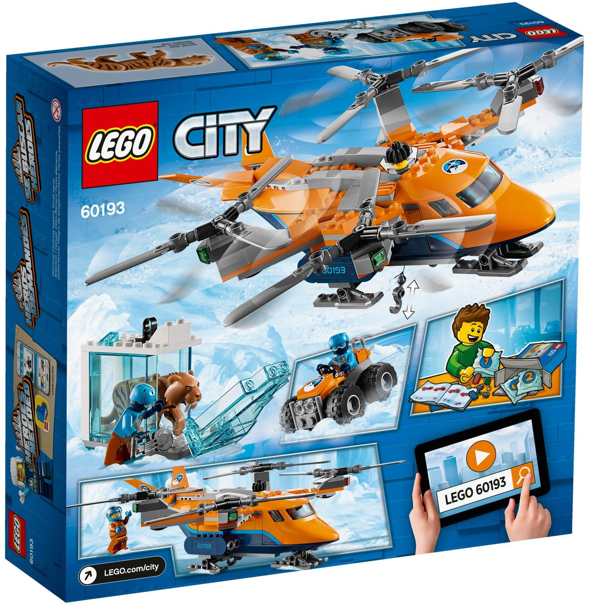 LEGO City 60193 Arktis-Frachtflugzeug