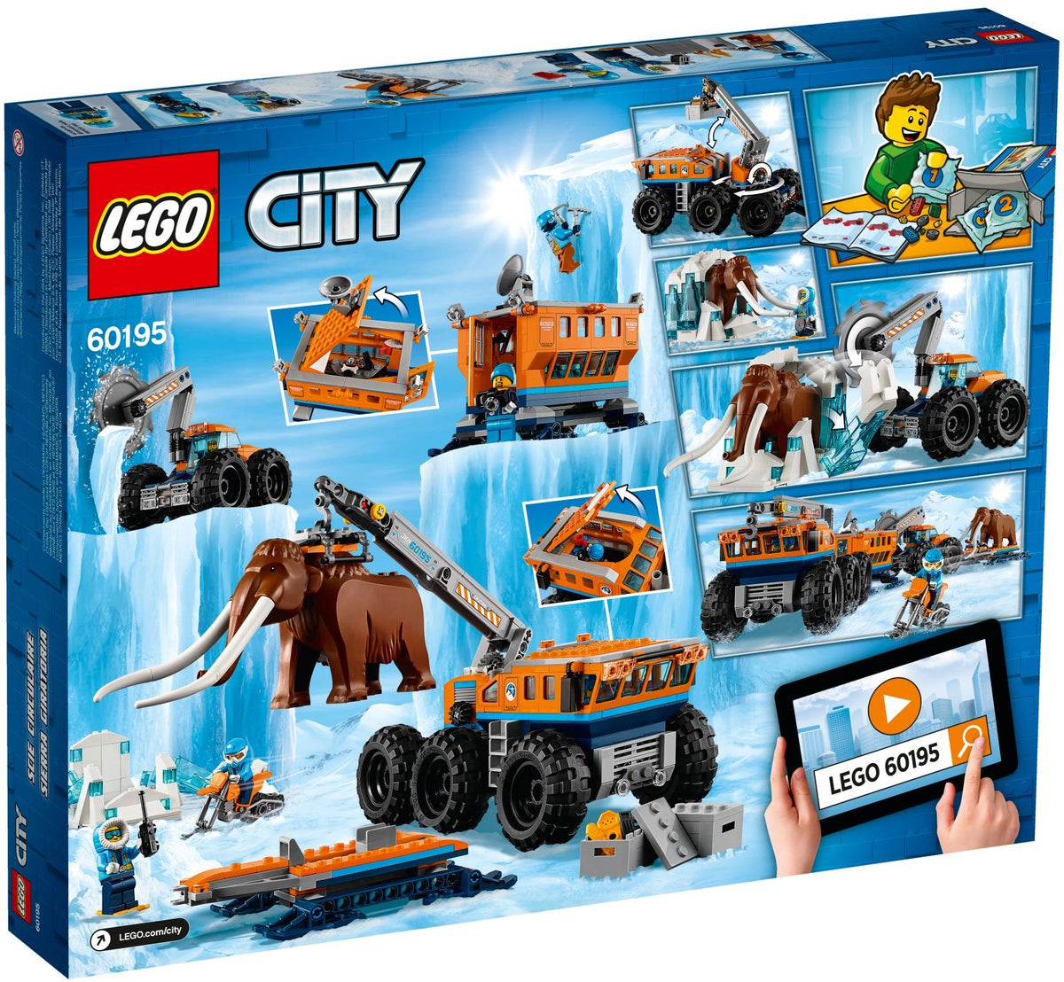 LEGO City 60195 Mobile Arktis-Forschungsstation