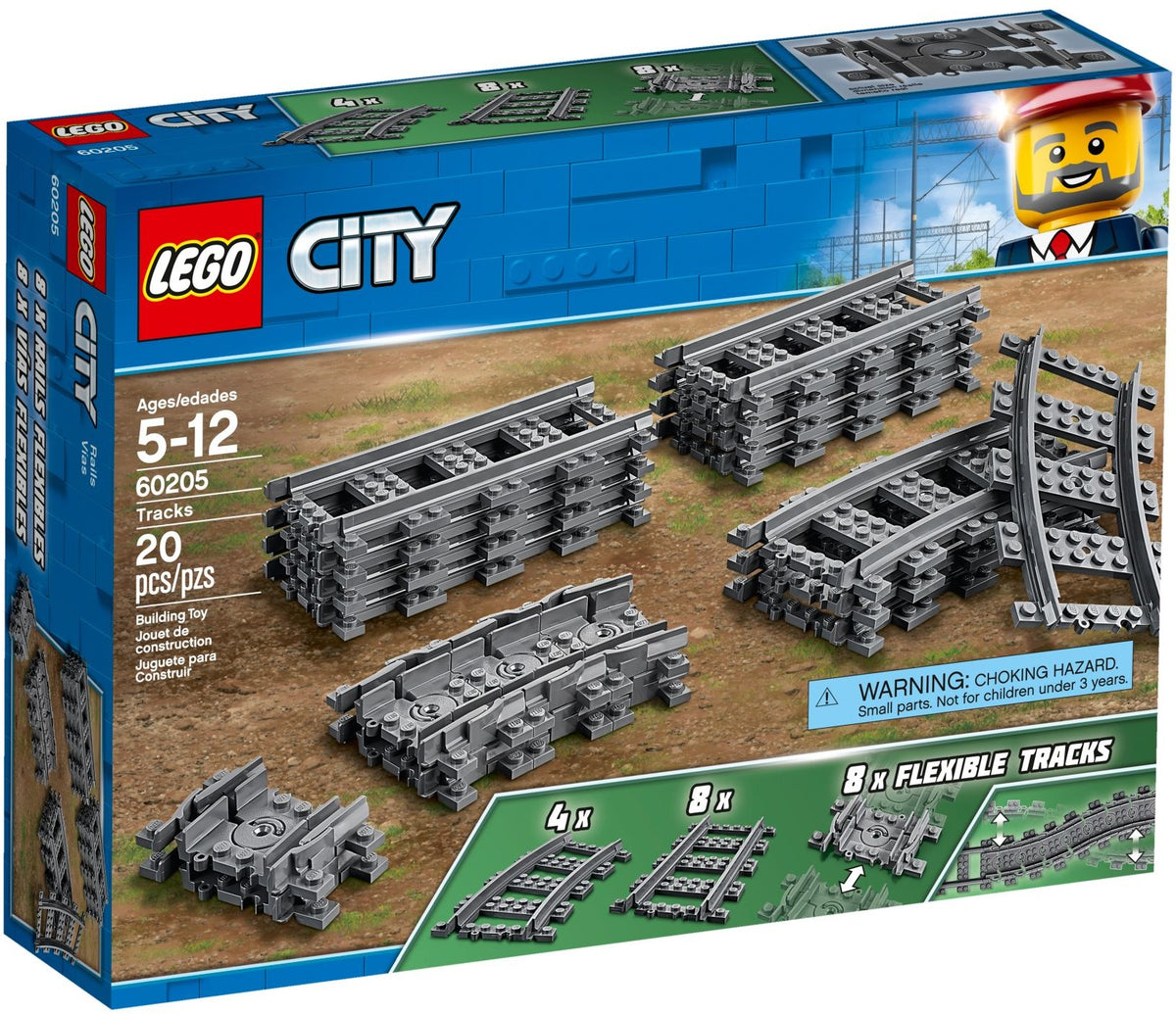LEGO City 60205 Schienen und Kurven