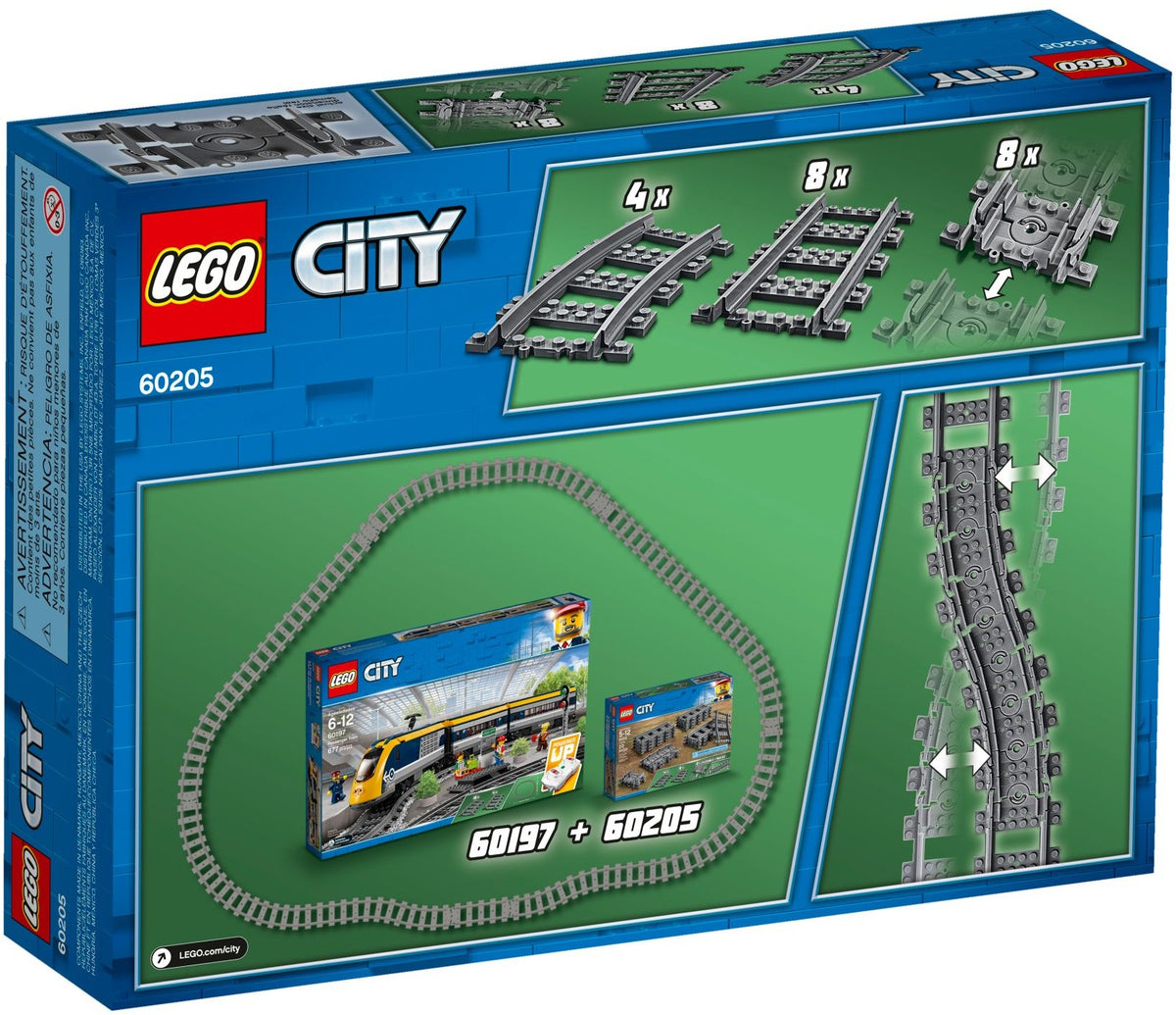 LEGO City 60205 Schienen und Kurven