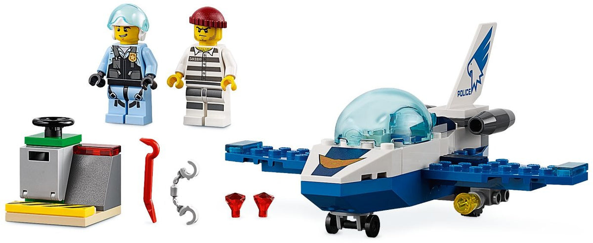 LEGO City 60206 Polizei Flugzeugpatrouille
