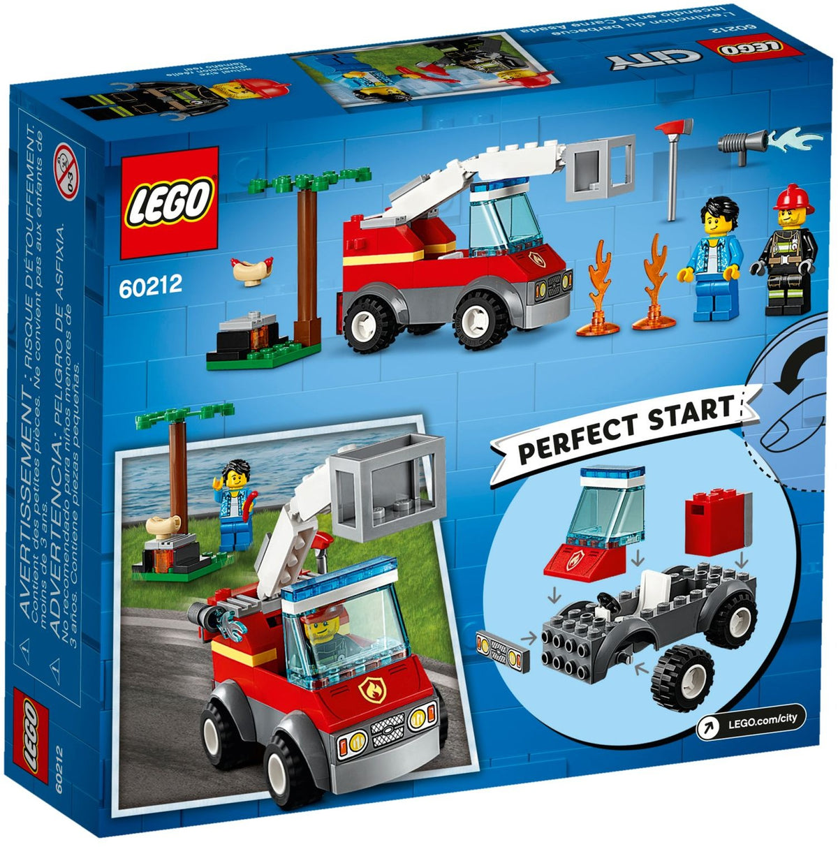 LEGO City 60212 Feuerwehr beim Grillfest