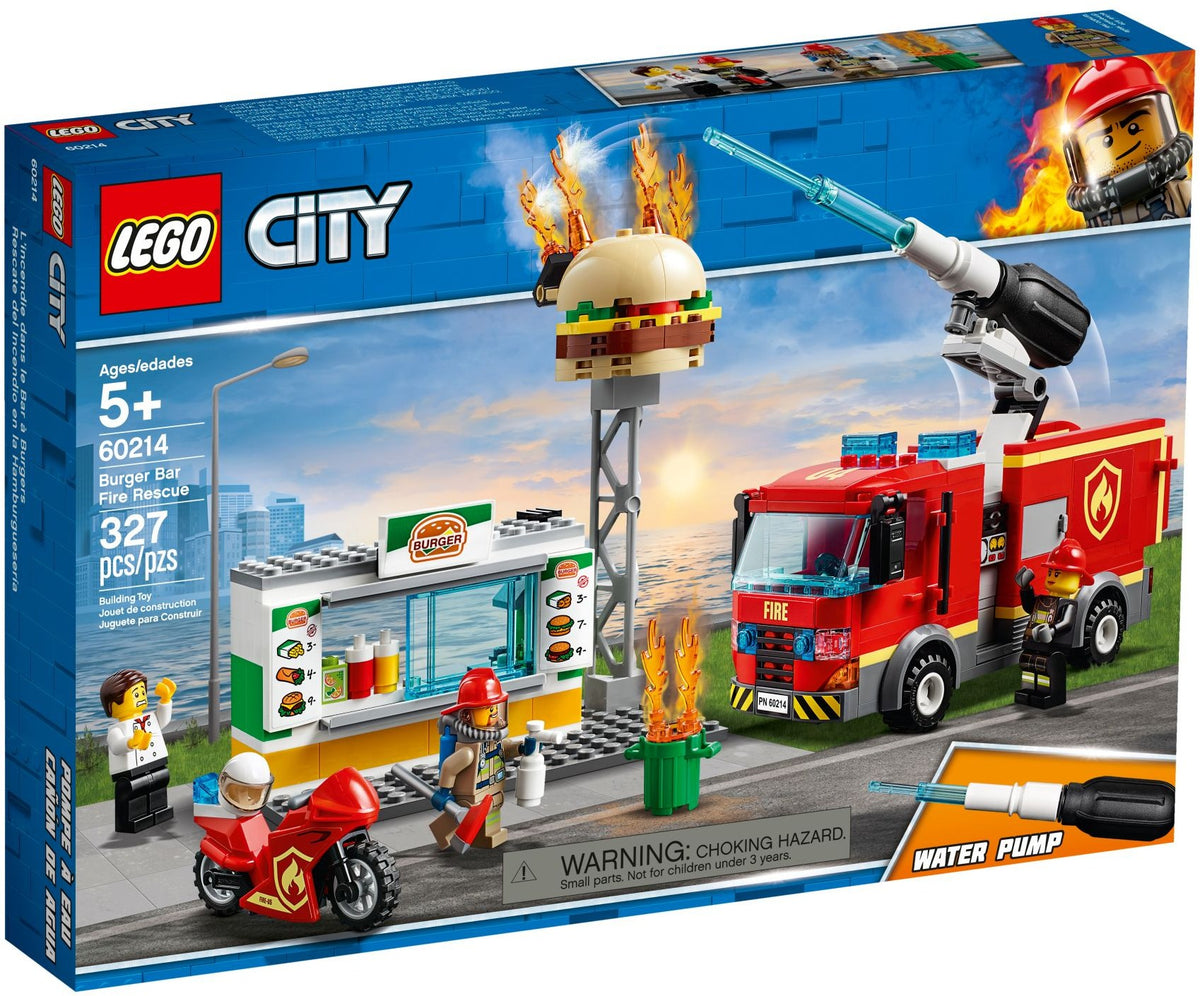 LEGO City 60214 Feuerwehreinsatz im Burger-Restaurant