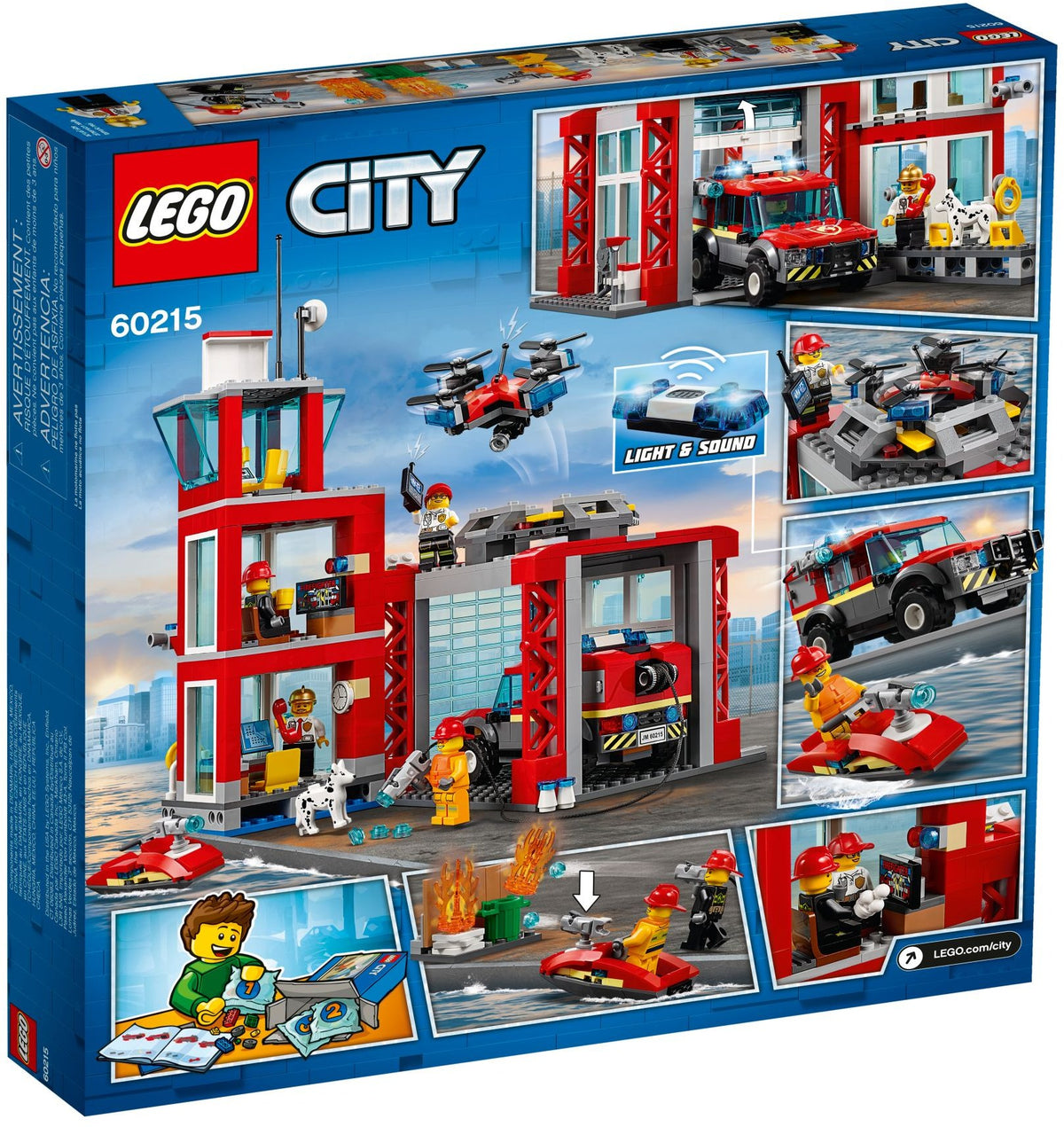 LEGO City 60215 Feuerwehrstation