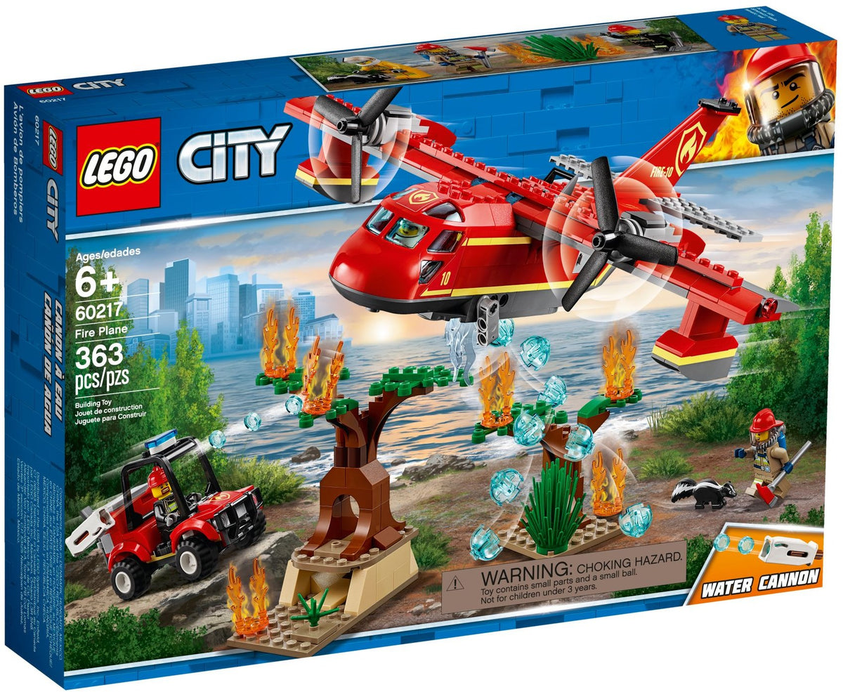 LEGO City 60217 Löschflugzeug der Feuerwehr