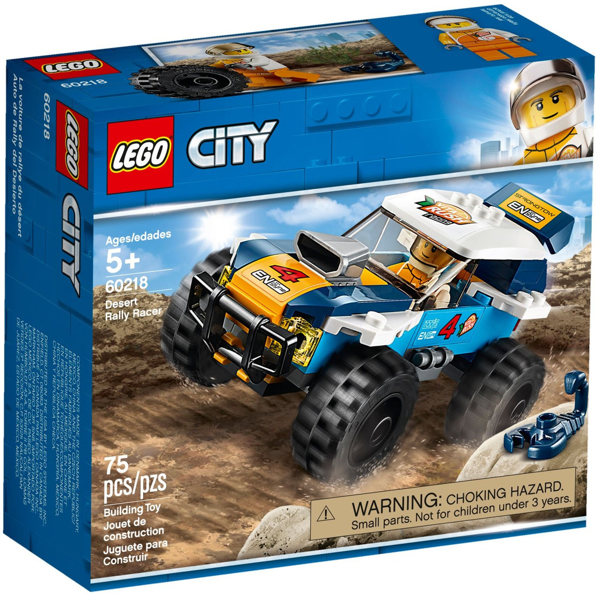 LEGO City 60218 Wüsten-Rennwagen