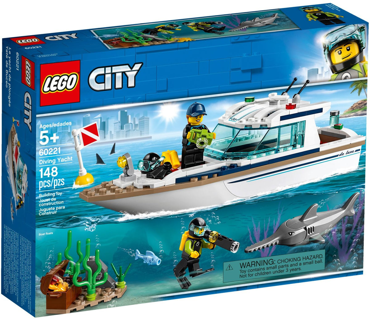 LEGO City 60221 Tauchyacht