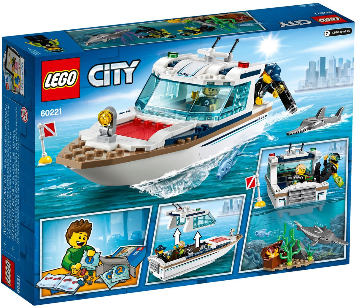 LEGO City 60221 Tauchyacht