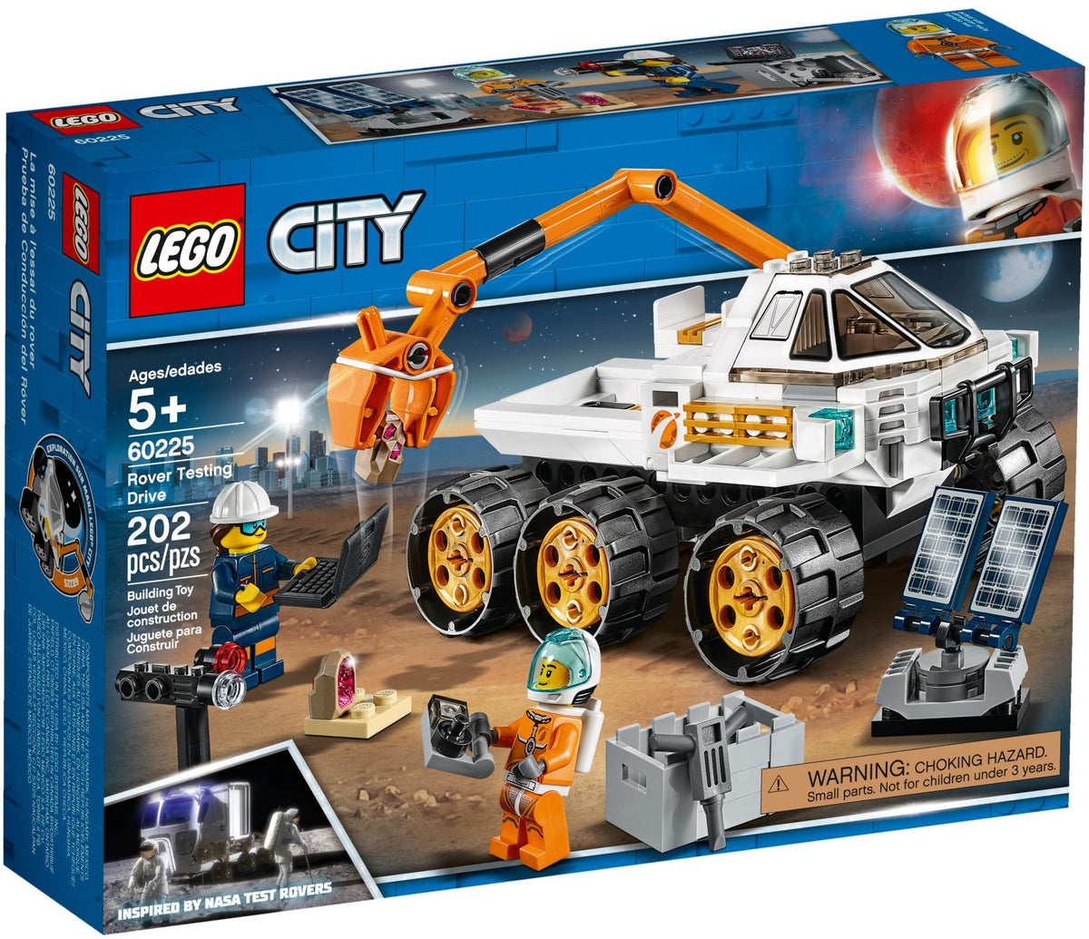 LEGO City 60225 Mars Mission Rover-Testfahrt