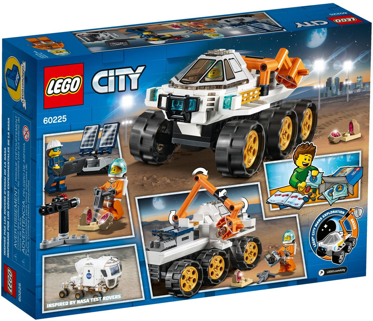 LEGO City 60225 Mars Mission Rover-Testfahrt